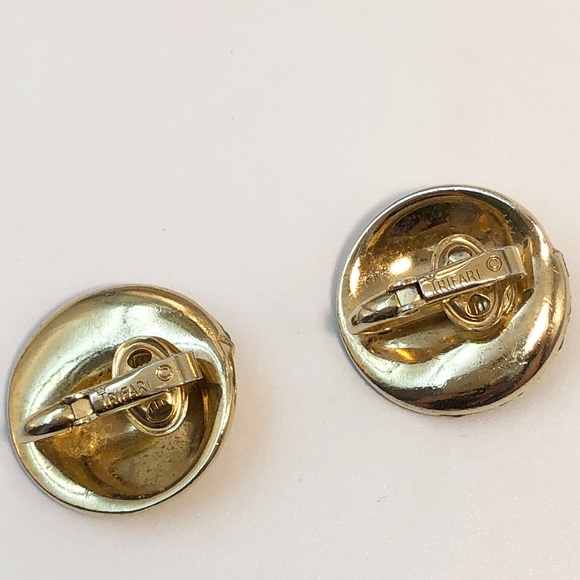 Rare Lovely Set Alfred Philippe Crown Trifari Brooch and Earrings. - Picture 3 of 6